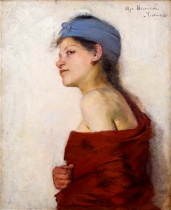 Olga Boznańska 1888 Cyganka