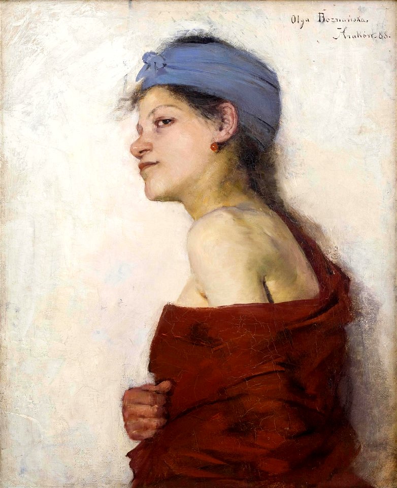 Olga Boznanska Portrait of a woman