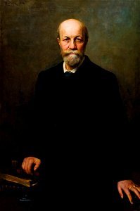 Horovitz Portrait of Mór Jókai 1888