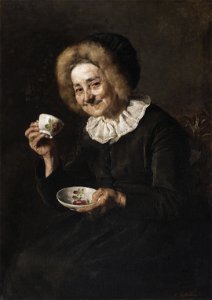 Ivana Kobilca - Kofetarica