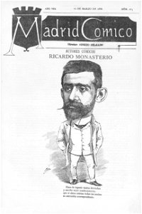 1888-03-10, Madrid Cómico, Ricardo Monasterio, Cilla