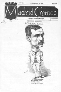 1888-03-31, Madrid Cómico, Lorenzo Leal, Cilla