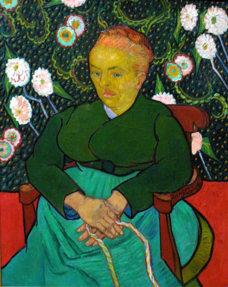 1889 Vincent van Gogh La Berceuse anagoria