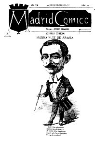 1888-11-10, Madrid Cómico, Pedro Ruiz de Arana, Cilla