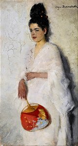 Olga Boznańska 1889 Japonka
