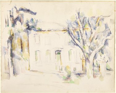 1890, Cézanne, House in Provence