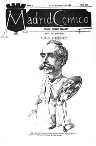 1890-02-22, Madrid Cómico, Luis Jiménez, Cilla