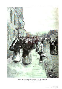 1890-11-30, La Ilustración Española y Americana, Tipos populares de Madrid, Las cigarreras