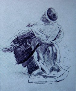 1890Репин. Запорожец 1890е