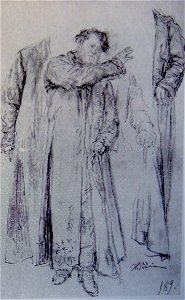 1890Репин. Пристав Воейков. 1890е