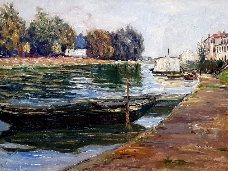 1891 Caillebotte Die Ufer der Seine anagoria