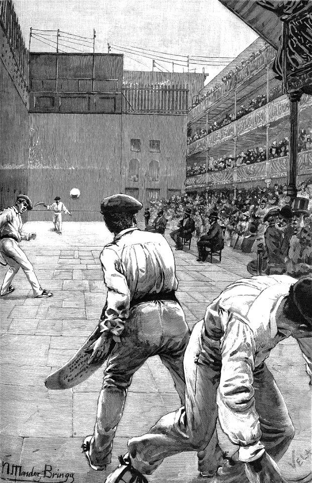 1891-07-16, La Ilustración Nacional, El Jai-Alai madrileño, Méndez Bringa, Vela (cropped)