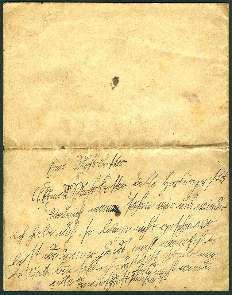 1891-03-31 Lehrbrief für Maler und Lackierer Hans Heinrich Wilhelm Mohrbotter von Dekorationsmaler G. Kricheldorf und der Magistrat der Stadt Celle, 04b