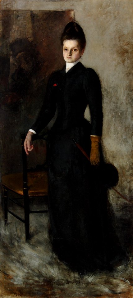 Olga Boznańska 1891 Amazonka