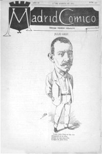 1891-08-01, Madrid Cómico, Julio Gros, Cilla