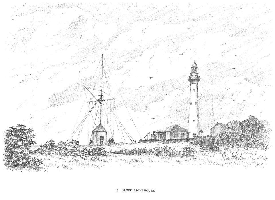 DURBAN (1891)067 Bluff Lighthouse