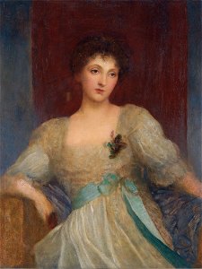 Norah Bourke by George Frederic Watts (1817-1904)