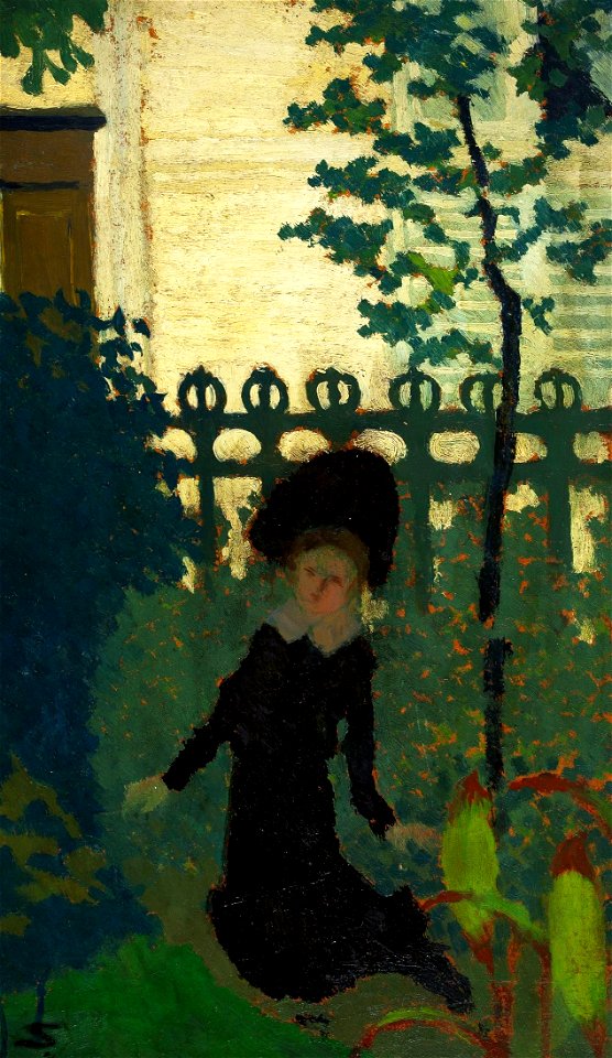Vuillard Woman in the garden