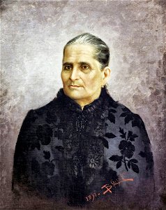 Benedito Calixto - Maria Temporal de Mendonça, 1891