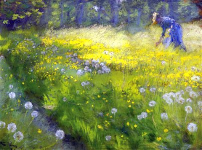 Marie in the garden at Skagen