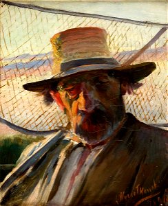 Leon Wyczółkowski, Rybak, 1891