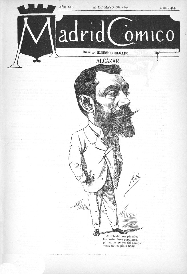 1892-05-28, Madrid Cómico, Alcázar, Cilla