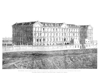 1891-12-08, La Ilustración Española y Americana, Madrid, Nuevo edificio del Colegio de Señoritas llamado de las Ursulinas, recientemente inaugurado, Caldevilla, Capuz