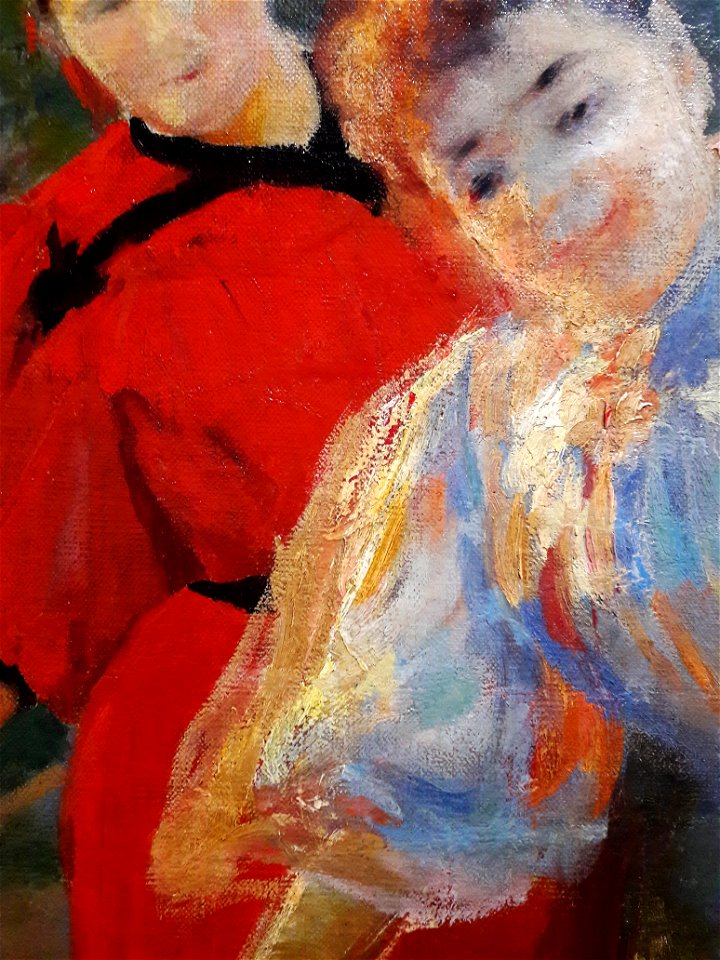 Wyczółkowski Game of croquet (detail) 02