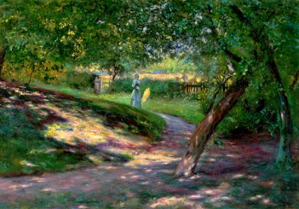 Władysław Podkowiński - W ogrodzie 1892