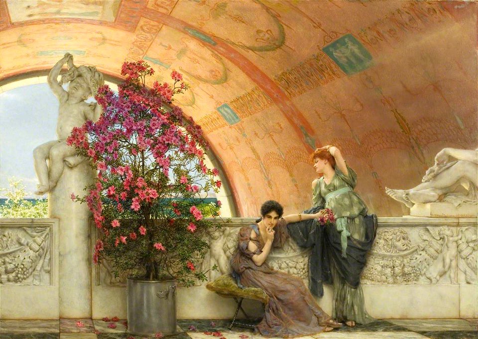 Alma-Tadema Unconscious Rivals 1893
