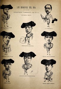 1892-06-19, Blanco y Negro, Los hombres del día, Nuestros toreros (primera serie), Cilla