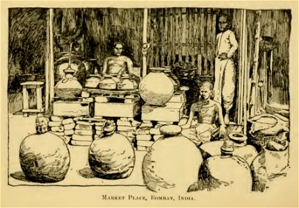 SMITH(1893) 02 Market Place, Bomby, India