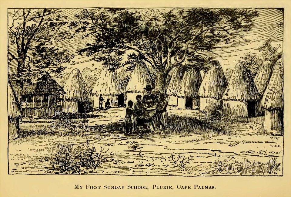 SMITH(1893) 10 My first Sunday School, Plukie, Cape Palmas