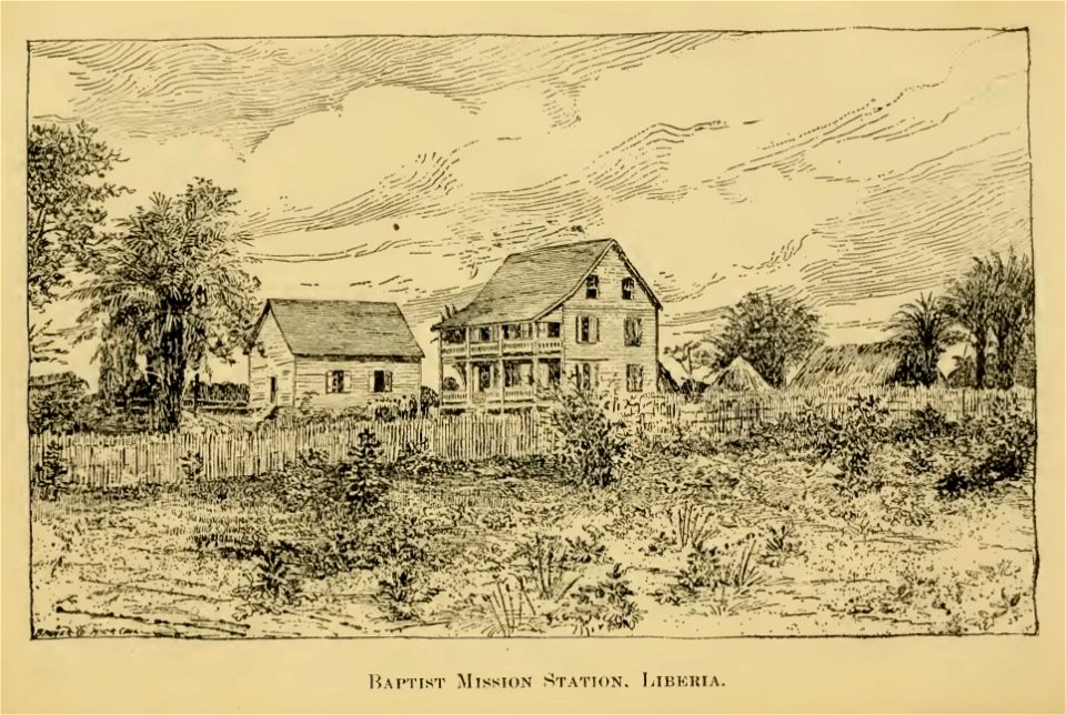 SMITH(1893) 19 Baptist Mission Station, Liberia