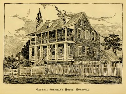 SMITH(1893) 16 Monrovia, General Sherman's House