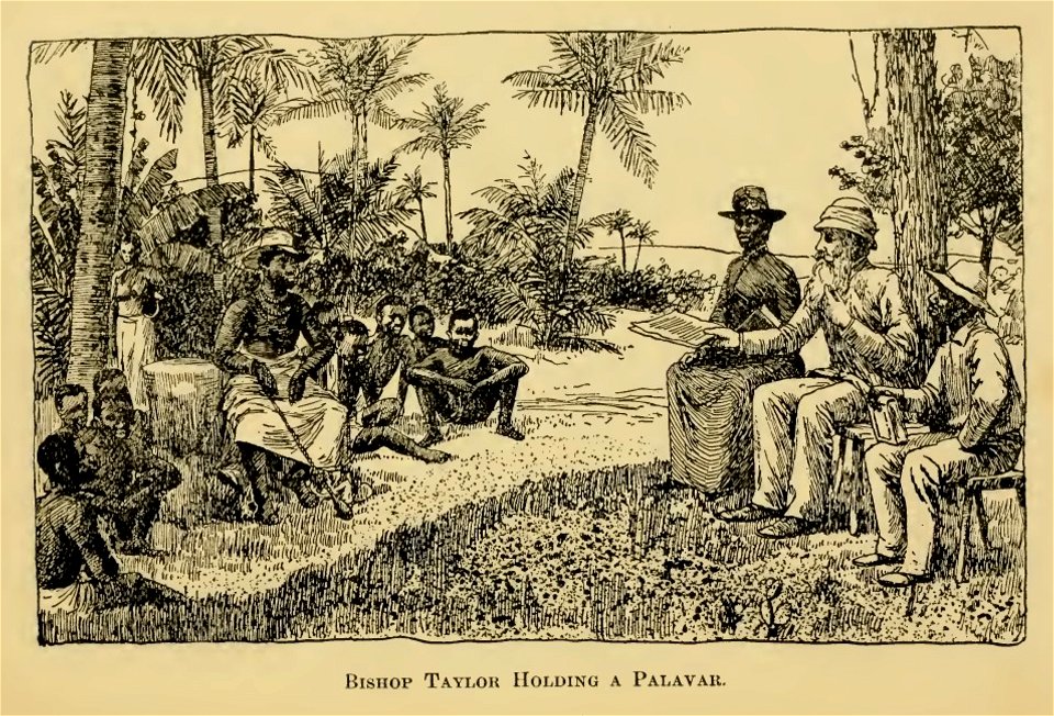 SMITH(1893) 23 Bishop Taylor holding a Palaver