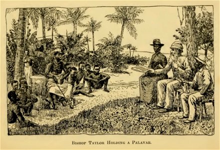 SMITH(1893) 23 Bishop Taylor holding a Palaver