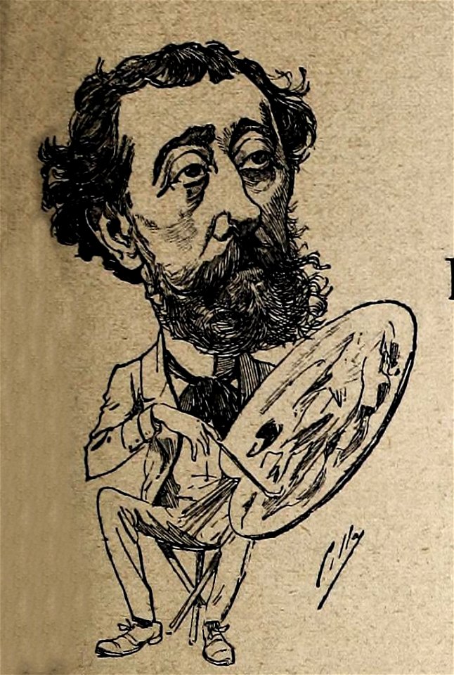 1892-10-23, Blanco y Negro, Los hombres del día. Paisistas y marinistas, Cilla (cropped) Tomás Campuzano