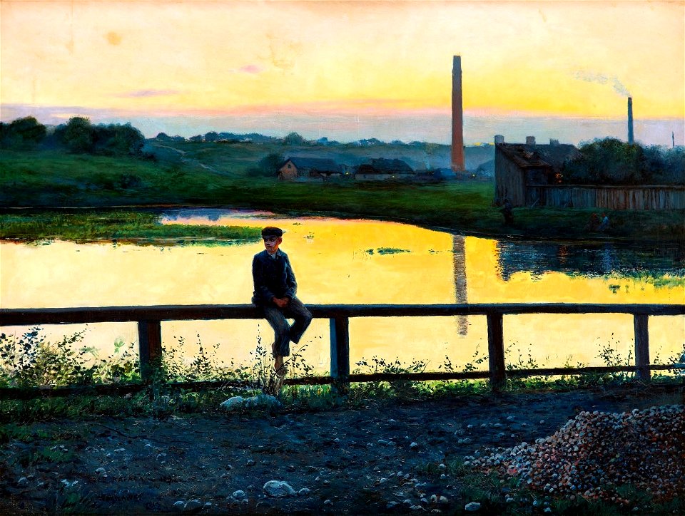 Józef Rapacki - Zaduma 1892