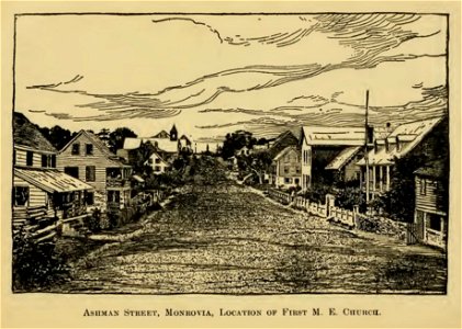 SMITH(1893) 09 Ashman Street, Monrovia, location of first M.E. Church
