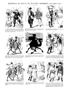 1893-10-15, La Gran Vía, Mientras se busca al sultán, Cilla