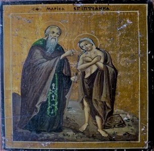Ikone Maria Aegyptiaca Zosimas