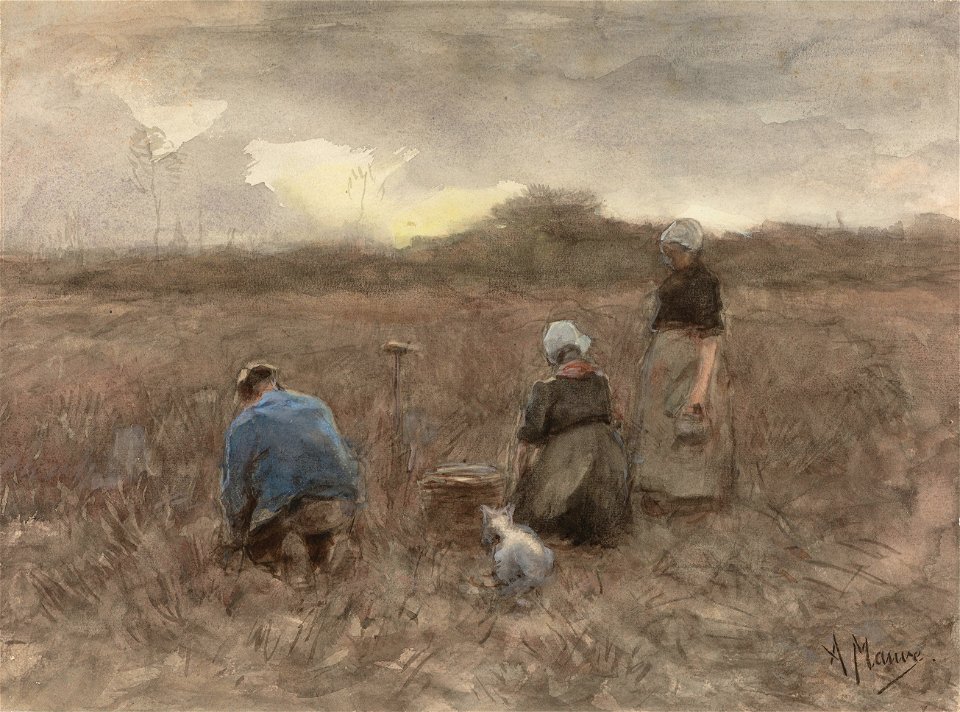 Aardappelrooiers Rijksmuseum SK-A-2446