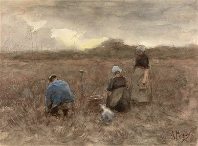Aardappelrooiers Rijksmuseum SK-A-2446