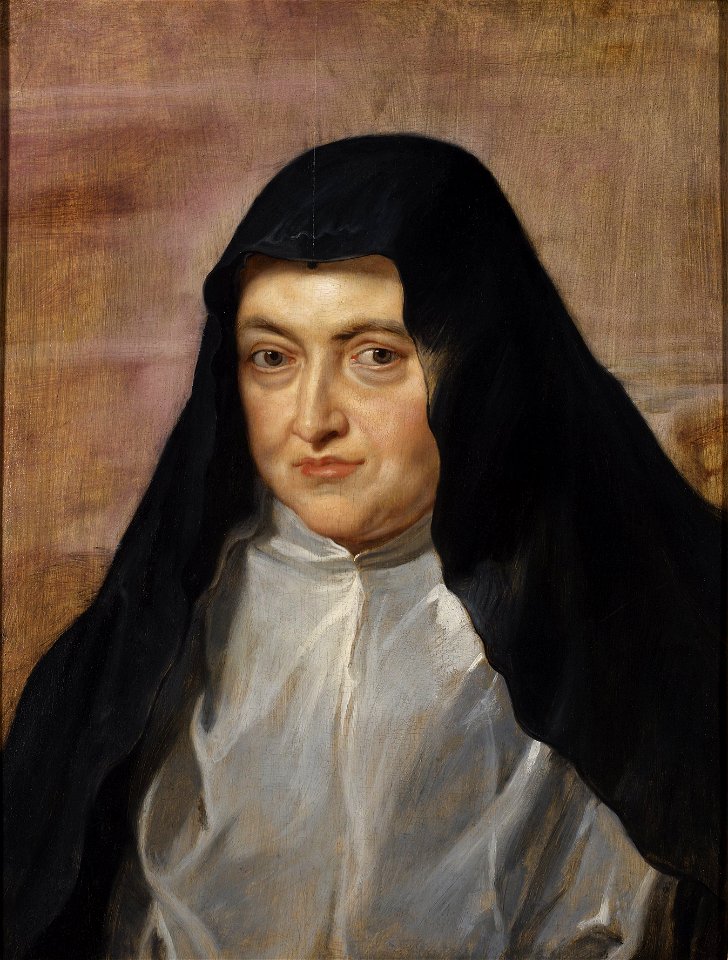 Aartshertogin Isabella als non Rubens