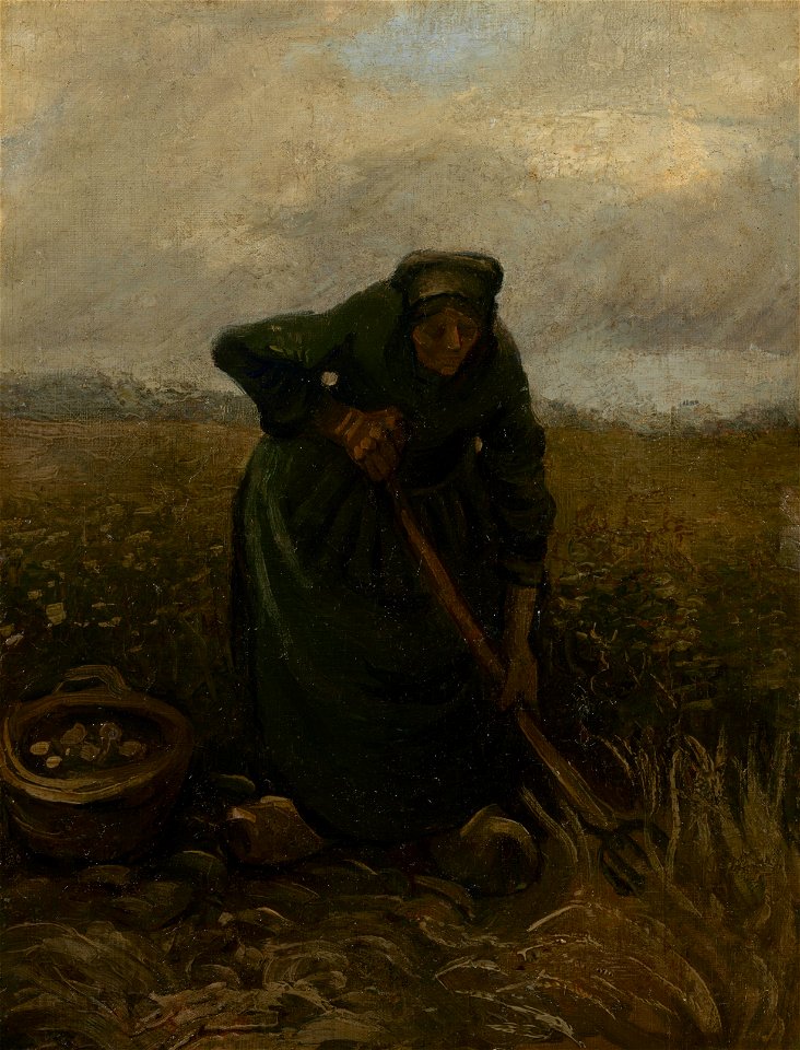 Aardappelrooister - s0452S1995 - Van Gogh Museum