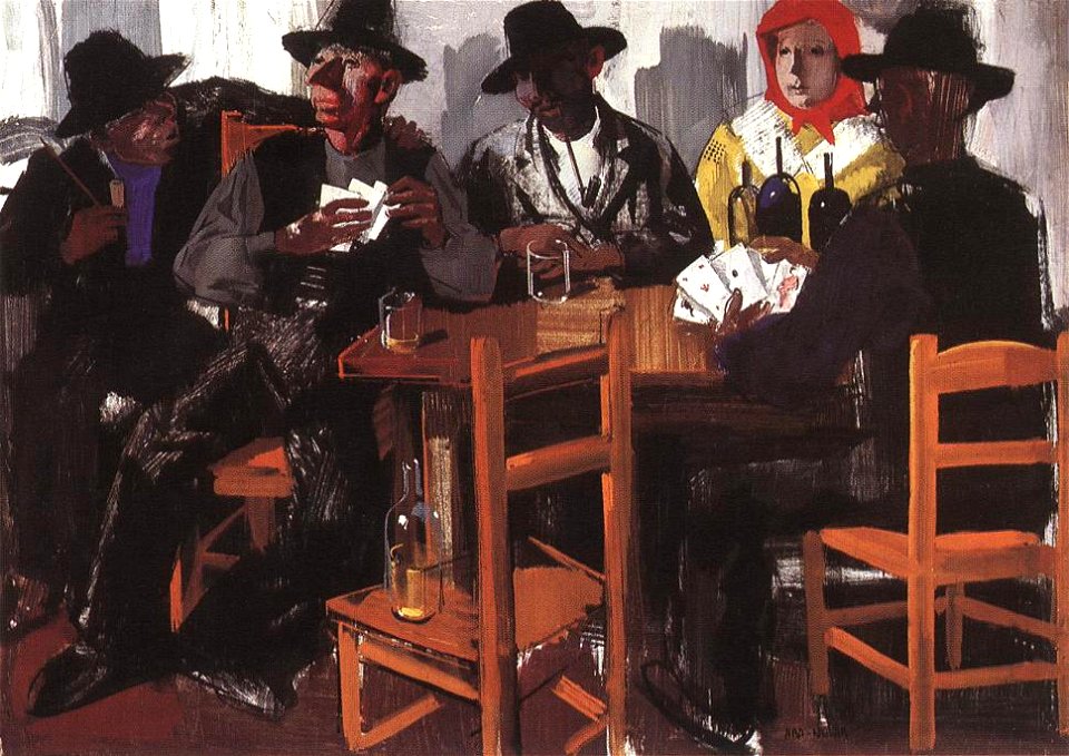 Aba-Novák Card Players 1932