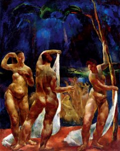 Aba-Novák Female Bathers c. 1922