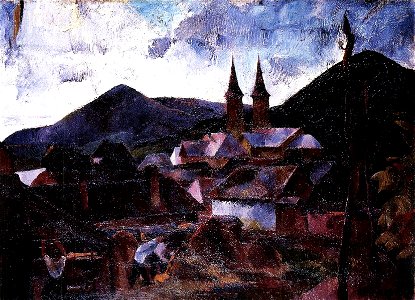 Aba-Novák Felsőbánya 1925 A