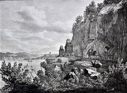 Abbach Löwendenkmal 1826 a